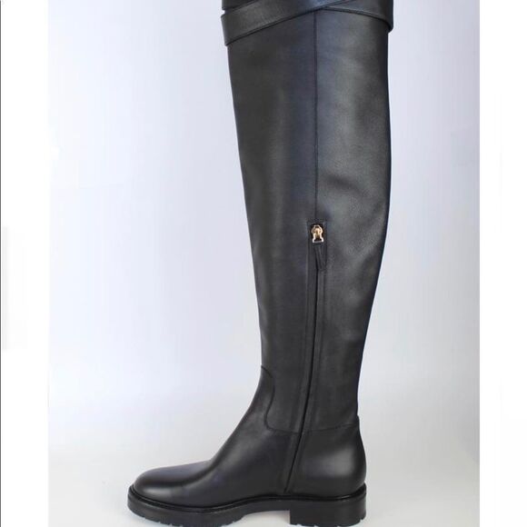 Authentic VALENTINO GARAVANI RUNWAY Bowrap buckled leather over-the-knee boots - Picture 9 of 16
